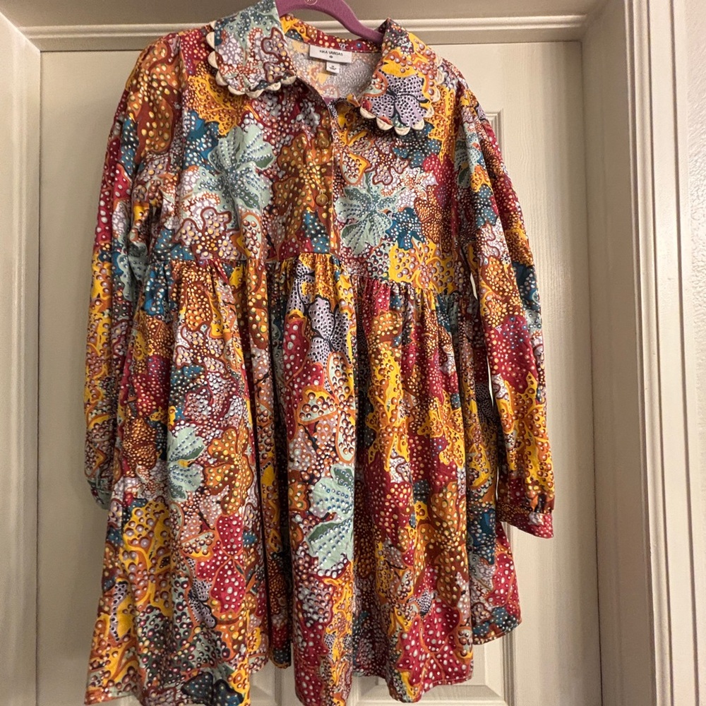 Kika Vargas Multicolor Floral Print Blouse - Yellow, Purple, Orange